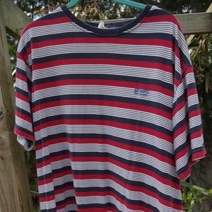 Vintage Vertical Striped Chaps Ralph Lauren Shirt